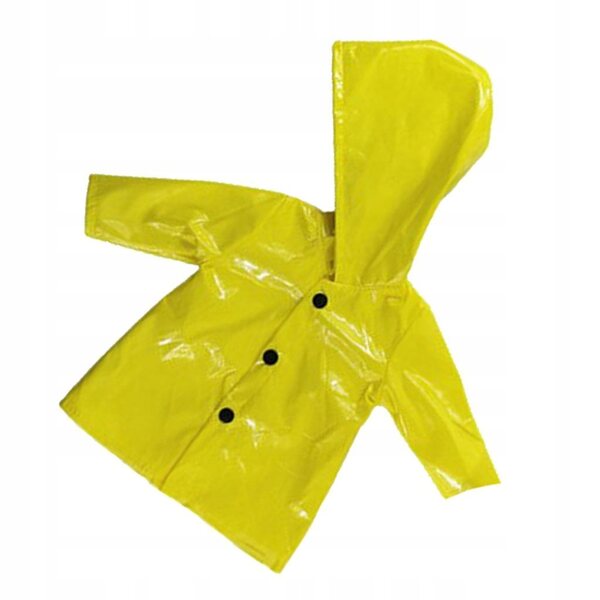 Impermeabile per una bambola da 18 pollici: vestito giallo impermeabile e alla moda