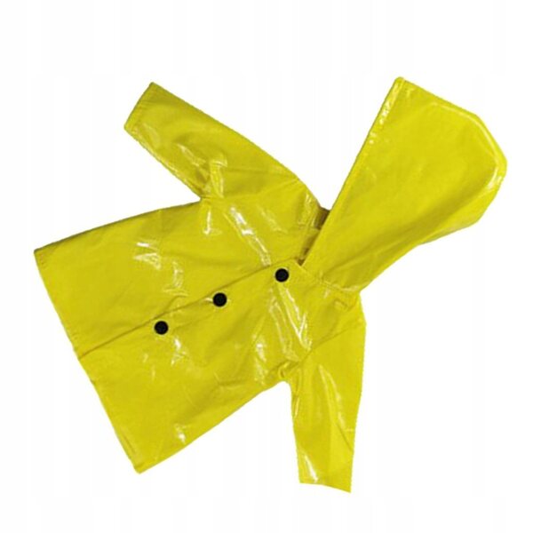 Impermeabile per una bambola da 18 pollici: vestito giallo impermeabile e alla moda