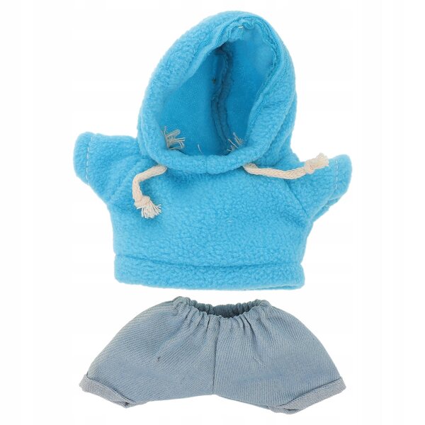 Set di Abbigliamento Morbido e Blu per Bambole e Orsetti di Peluche