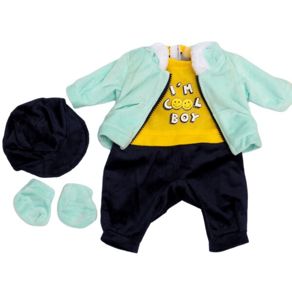 Set completo di abbigliamento 6 pezzi per bambola 45 cm Adar CE