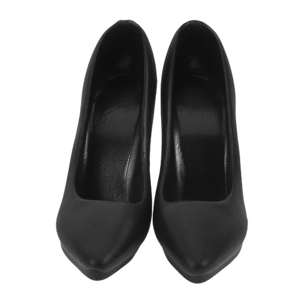 Mini Scarpe con Tacco Nero per Bambole da Collezione 1:6 Compatibili 12 Pollici