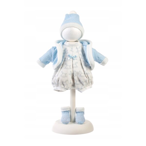 Llorens-Puppenkleid aus CE-zertifiziertem Stoff, geeignet ab 3 Jahren