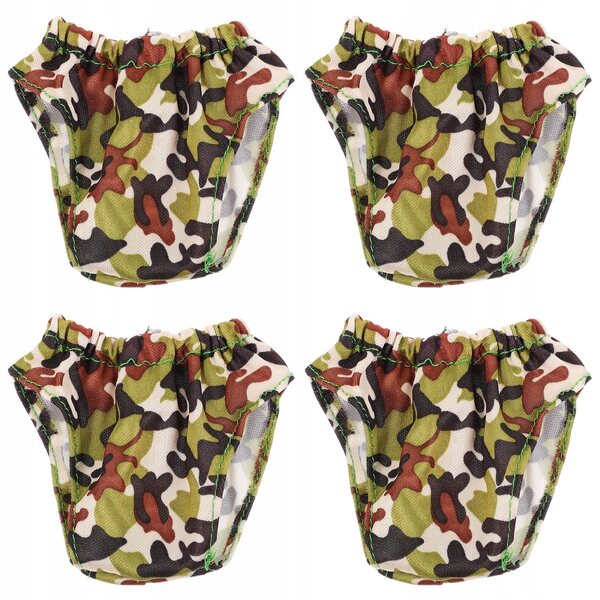 Höschen für 18-cm-Puppen – 4-teiliges Set, widerstandsfähig, leicht, mehrfarbig