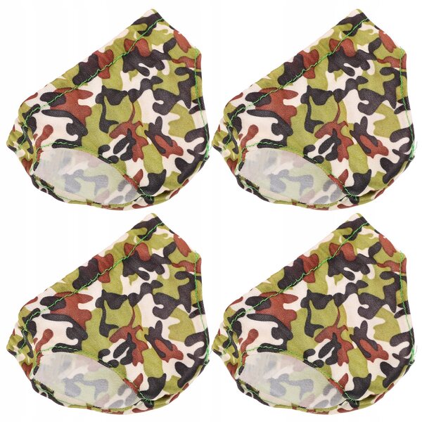 Höschen für 18-cm-Puppen – 4-teiliges Set, widerstandsfähig, leicht, mehrfarbig
