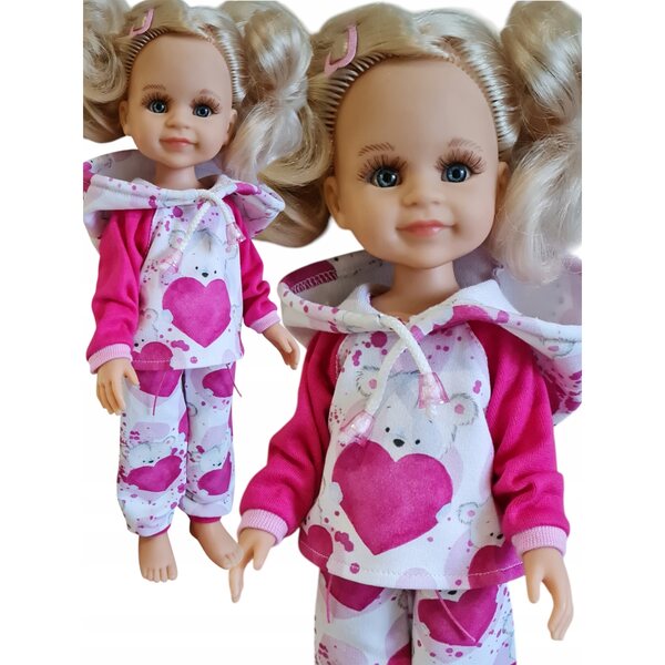 Bekleidungsset für Paola Reina 32 cm Puppe mit Sweatshirt und Hose