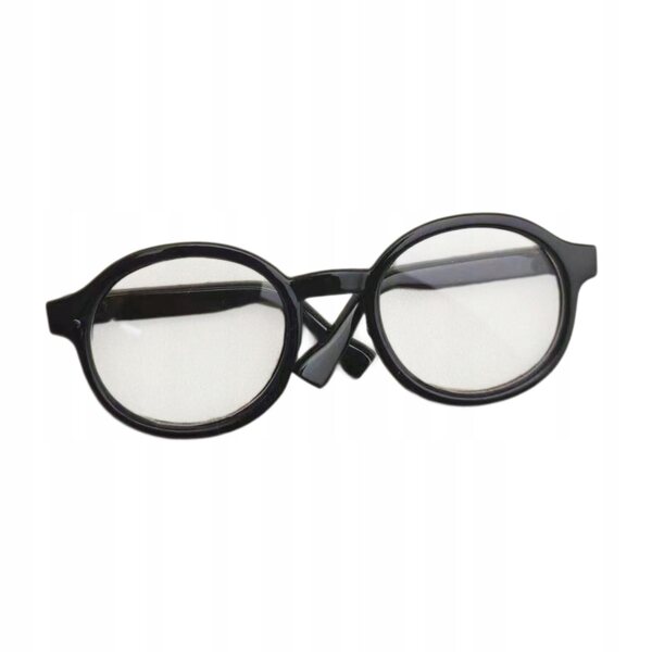 DIY Mini-Puppenbrille, schwarzes Zubehör zum Dekorieren und Anziehen von Puppen