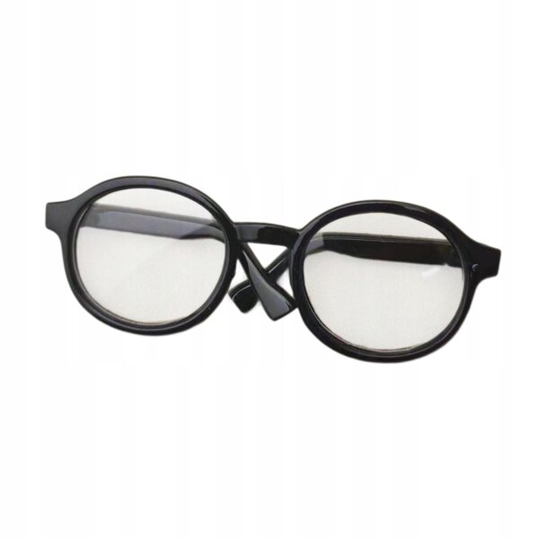 DIY Mini-Puppenbrille, schwarzes Zubehör zum Dekorieren und Anziehen von Puppen