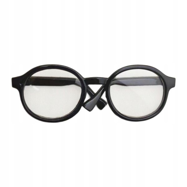 DIY Mini-Puppenbrille, schwarzes Zubehör zum Dekorieren und Anziehen von Puppen