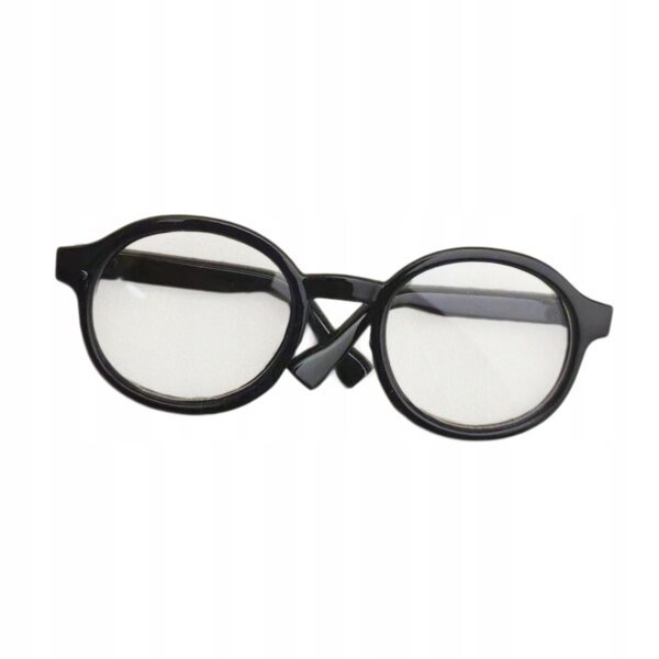 DIY Mini-Puppenbrille, schwarzes Zubehör zum Dekorieren und Anziehen von Puppen