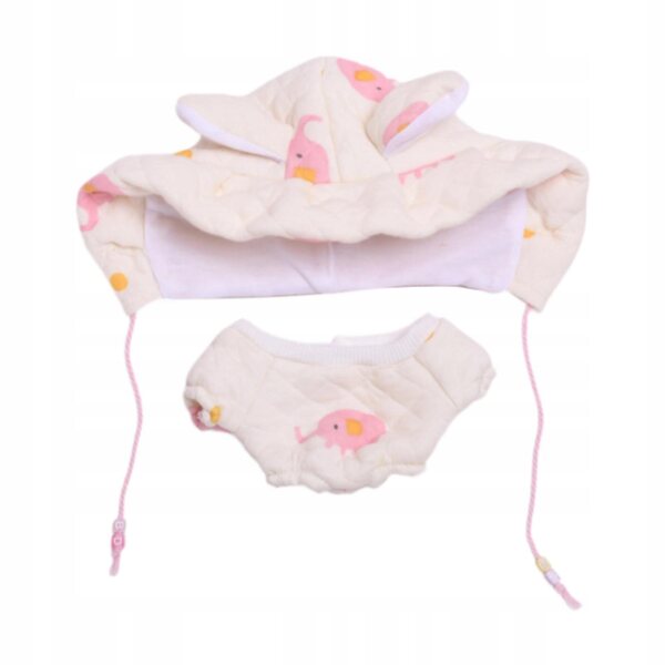 Costume pigiamino per bambola 15-20 cm, accessori morbidi e versatili