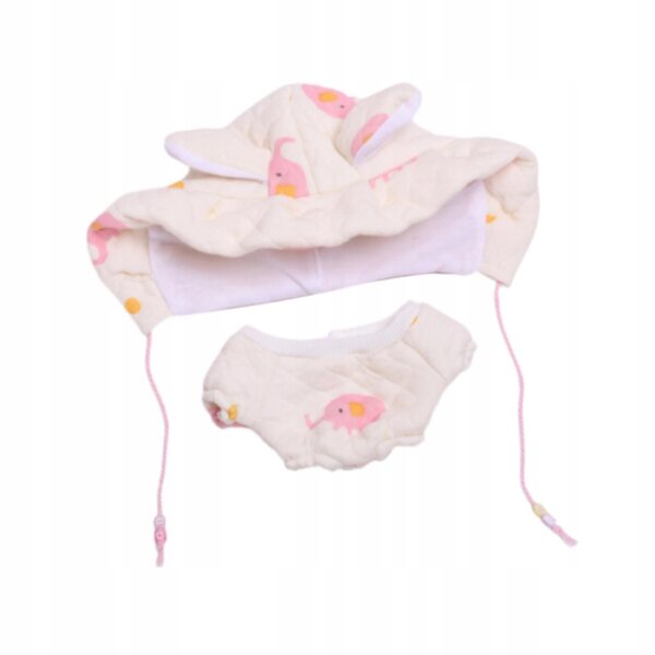 Costume pigiamino per bambola 15-20 cm, accessori morbidi e versatili