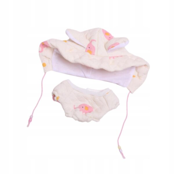 Costume pigiamino per bambola 15-20 cm, accessori morbidi e versatili