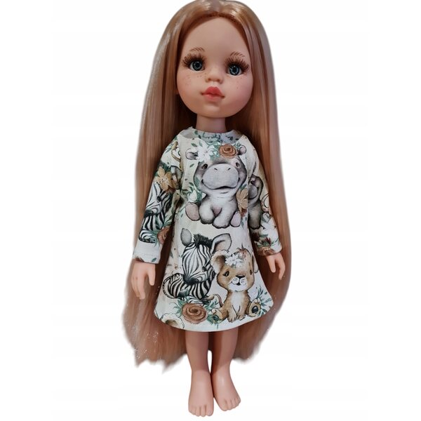 Paola Reina Langarm-Puppenkleid – Kleidung für eine 32 cm große Puppe