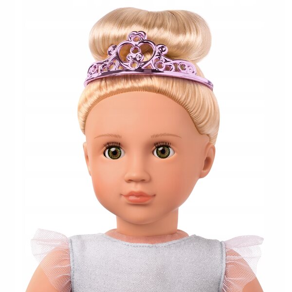 Our Generation Tutu Cute: Completo da Ballerina per Bambole 46 cm Grigio e Bianco