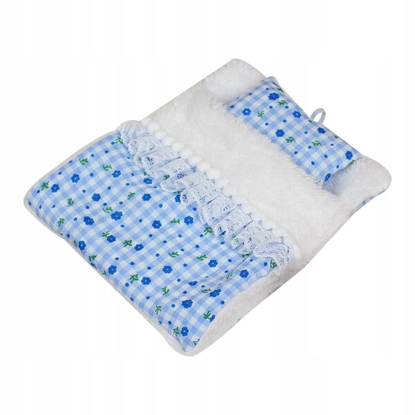 Bettwäscheset für Puppen 15–17 cm aus Unisex-Stoff