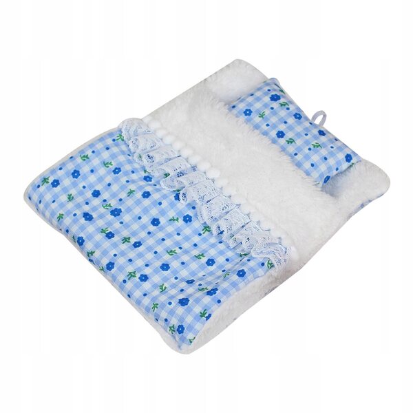 Bettwäscheset für Puppen 15–17 cm aus Unisex-Stoff