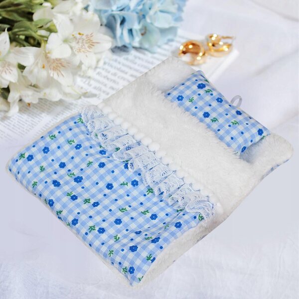 Bettwäscheset für Puppen 15–17 cm aus Unisex-Stoff