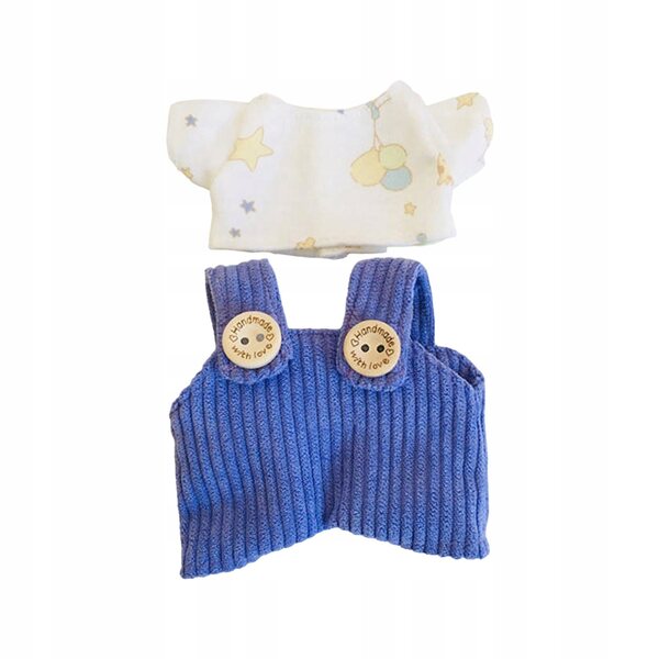 Hose mit Suspensorium für 17-cm-Puppen – Lila Accessoire für Modepuppen