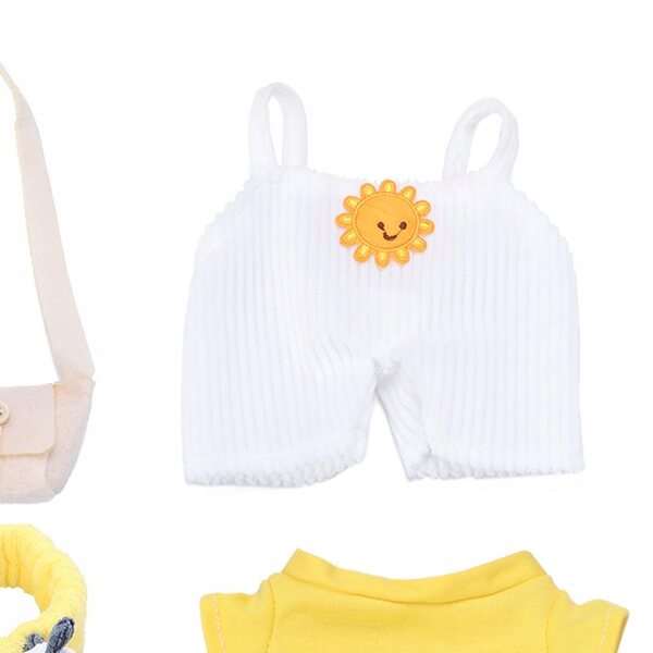 Vêtements doux et peluches pour poupées de 25 à 30 cm avec costumes et accessoires
