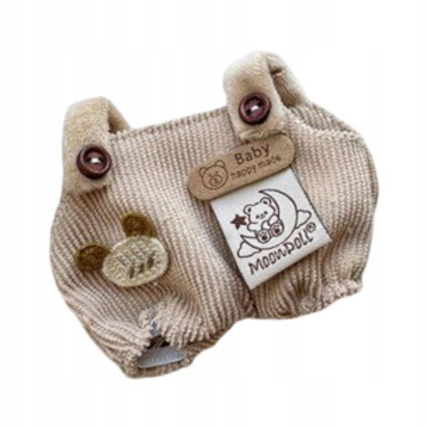 Pantaloni miniatura in tessuto morbido per bambole da 17 cm, accessorio per DIY