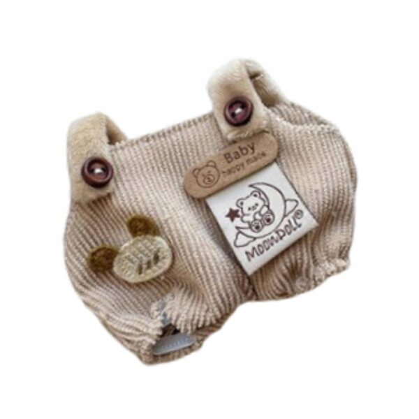 Pantaloni miniatura in tessuto morbido per bambole da 17 cm, accessorio per DIY