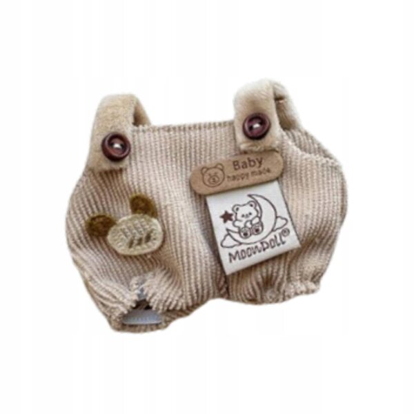 Pantaloni miniatura in tessuto morbido per bambole da 17 cm, accessorio per DIY