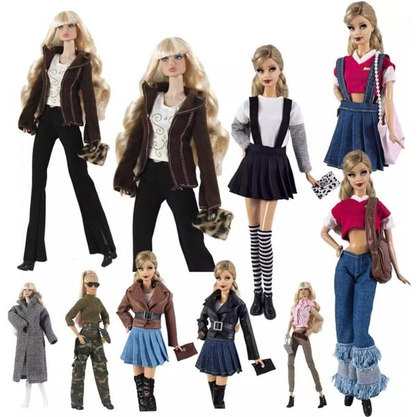 1/6 BJD 30cm Puppenkleidung - Odulu Style 3 Casual Outfit