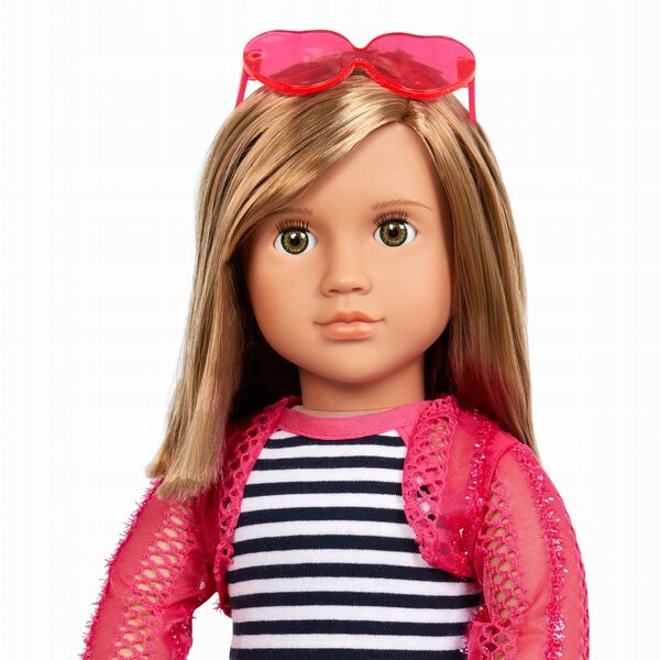 Set vestiti deluxe Our Generation Pretty Penny con accessori e salvadanaio