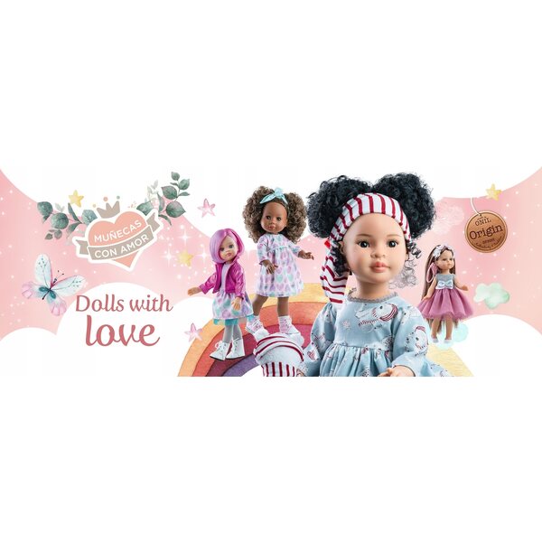 Paola Reina 54555 Kleidung für 32 cm Puppen – Elegant und farbenfroh