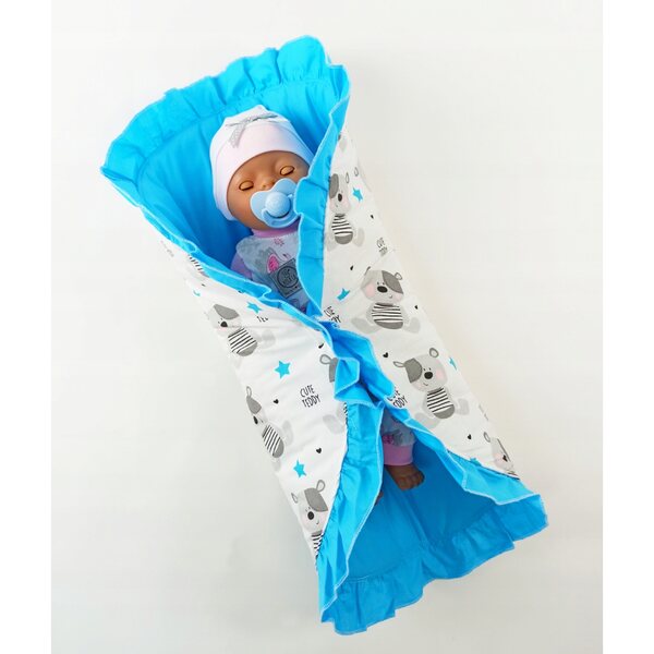 Ein Kegel mit weicher und multifunktionaler Puppenmatte 42-45 cm