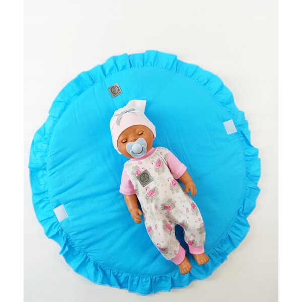 Ein Kegel mit weicher und multifunktionaler Puppenmatte 42-45 cm