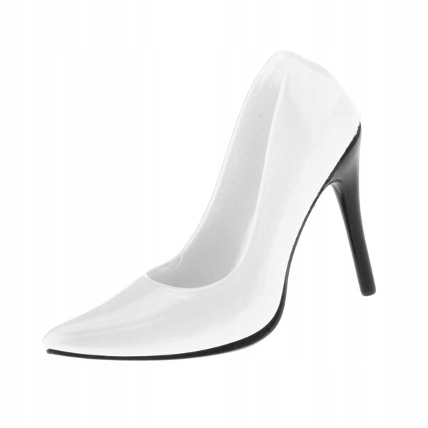 Klassische 1/6-Stiletto-Absatz-Schuhe für weibliche Figuren, 12 Zoll, Weiß