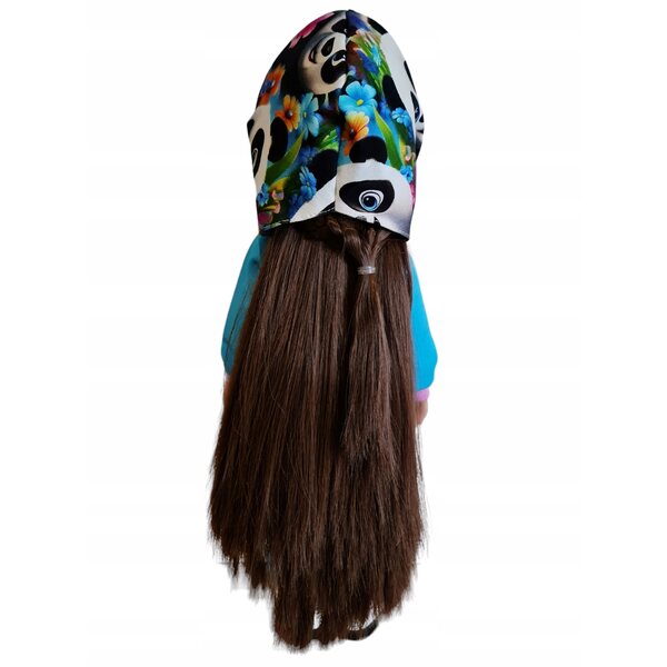Komplettes Kleiderset für Paola Reina 32 cm Puppe mit blauem Panda-Aufdruck