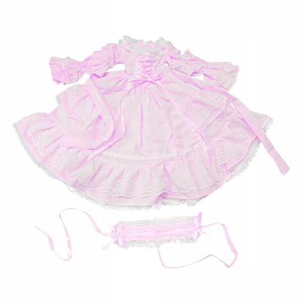 Kleid für BJD 1/3 35 cm Puppe. Elegantes und bequemes Prinzessinnenkleid
