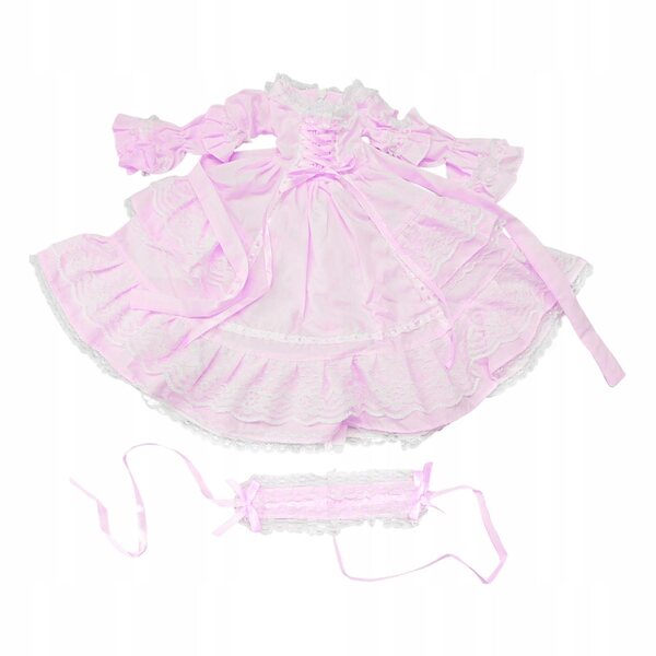 Kleid für BJD 1/3 35 cm Puppe. Elegantes und bequemes Prinzessinnenkleid
