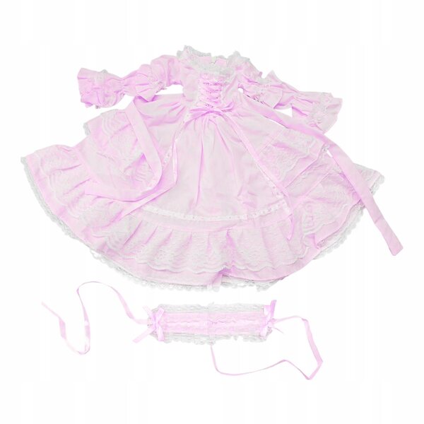 Kleid für BJD 1/3 35 cm Puppe. Elegantes und bequemes Prinzessinnenkleid