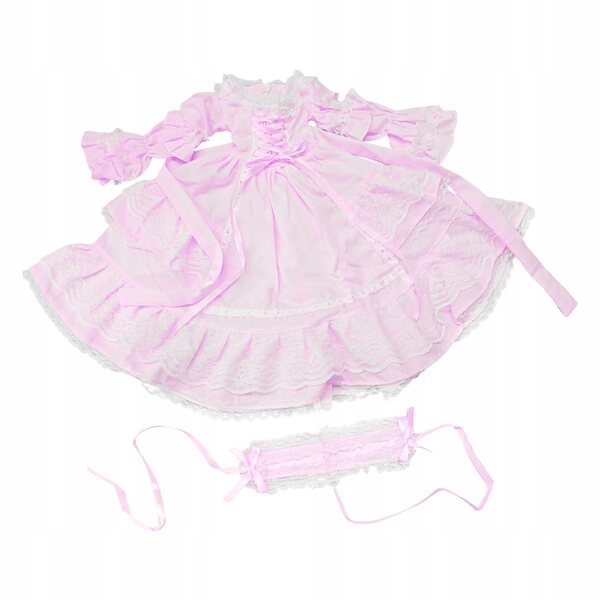 Kleid für BJD 1/3 35 cm Puppe. Elegantes und bequemes Prinzessinnenkleid