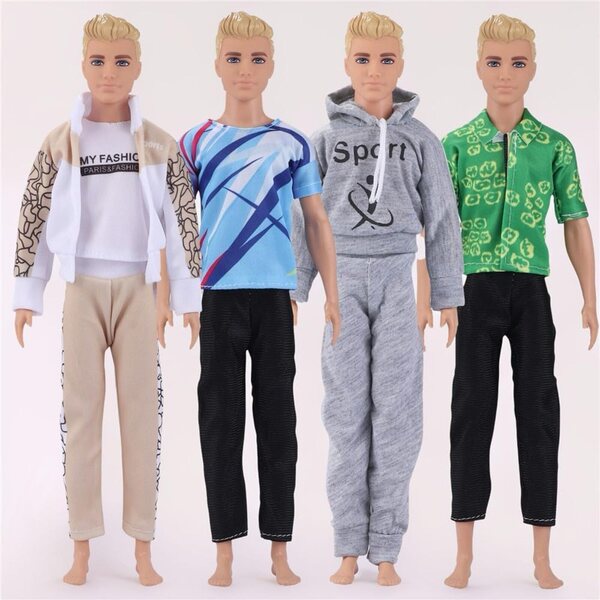 Lässiges Outfit für 30-cm-Puppen – Jacke, Oberteil und Hose für 1/6 BJD-Puppe