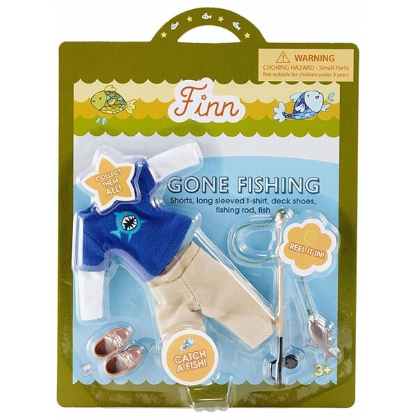 Lottie Fischer-Bekleidungsset für Kinder mit Zubehör