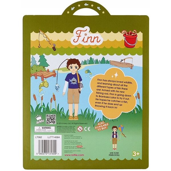Lottie Fischer-Bekleidungsset für Kinder mit Zubehör