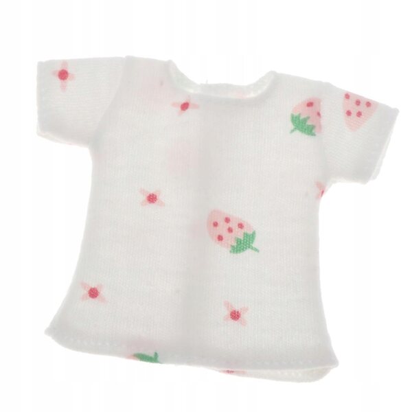 Maglietta Casual per Bambole 1/6 BJD in Tessuto Multicolore per Accessori Moda