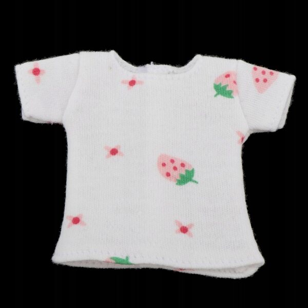 Maglietta Casual per Bambole 1/6 BJD in Tessuto Multicolore per Accessori Moda