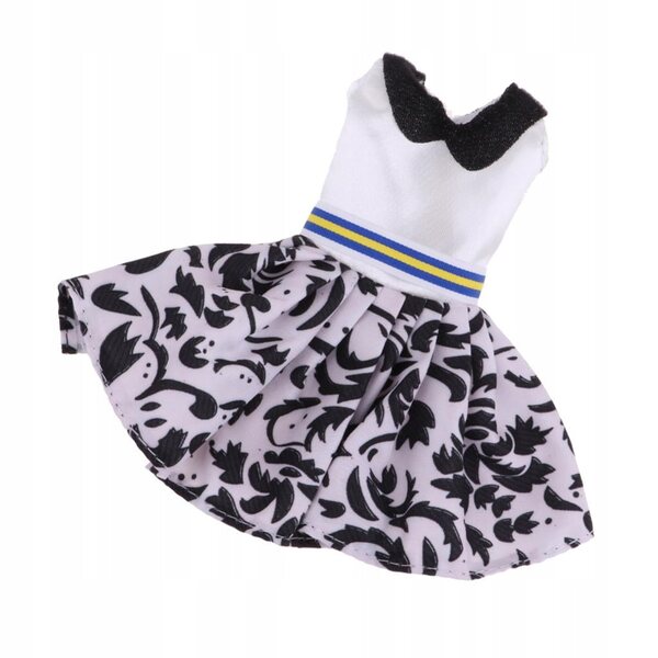 Moderna Vestito senza Maniche per Bambole 30 cm in Tessuto di Alta Qualità