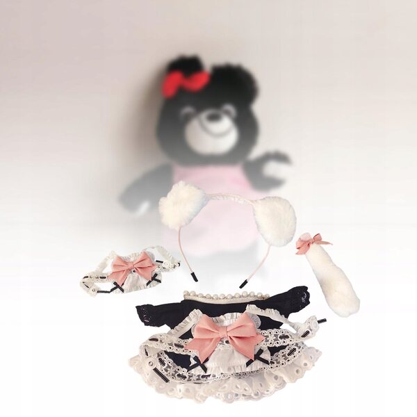Abbigliamento morbido per bambole peluche 20 cm – vestiti in cotone per bambole