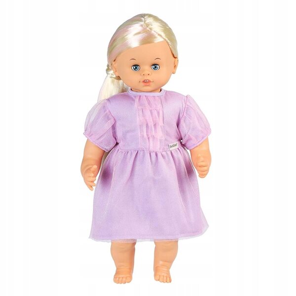 Abito da festa in tulle per bambola da 45 cm con tulle lucido e sbuffo