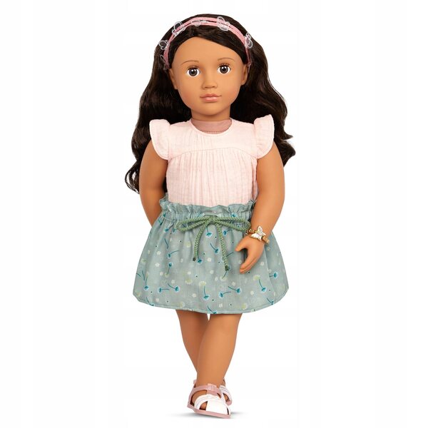 Our Generation Set Abbigliamento Estate 46cm con Accessori Farfalle per Bambini