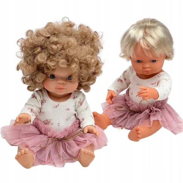 Ballett-Set für Puppen Minikane 34, Paola Reina 34 cm, Miniland 38 cm mit Trikot