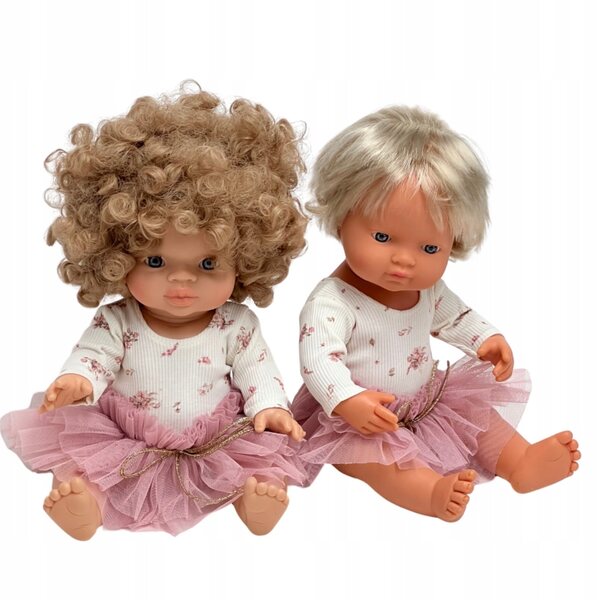 Ballett-Set für Puppen Minikane 34, Paola Reina 34 cm, Miniland 38 cm mit Trikot