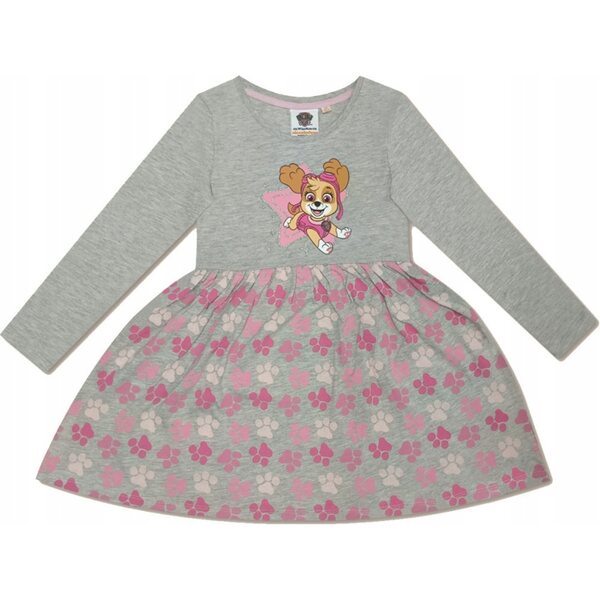Paw Patrol Kinderkleid 6 Jahre 116 cm aus Baumwolle und Viskose Cerda