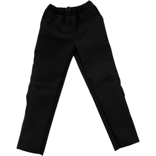 Pantaloni TISHITA per Action Figure Uomo 1:6, Nero, Tessuto Morbido e Design Sportivo
